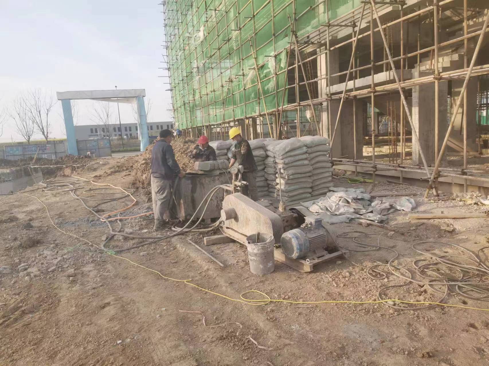 互助别墅下沉注浆