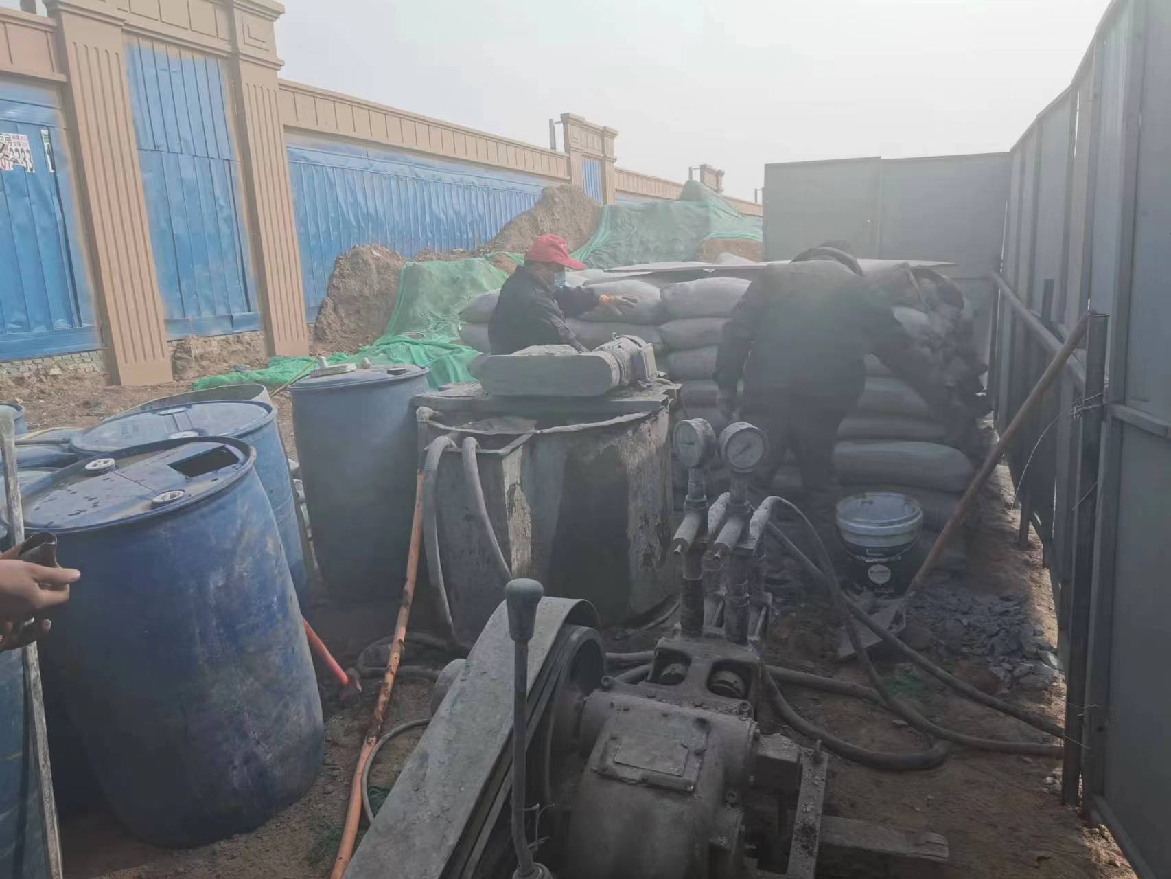 互助房屋下沉注浆